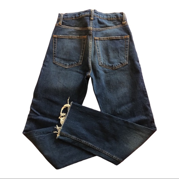 NWOT Zara Woman Hi-Rise Straight Leg Jean Size 4 - Picture 3 of 5